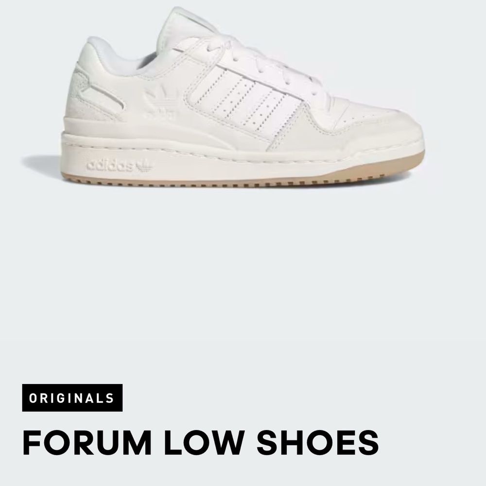 Adidas forum low shoes
